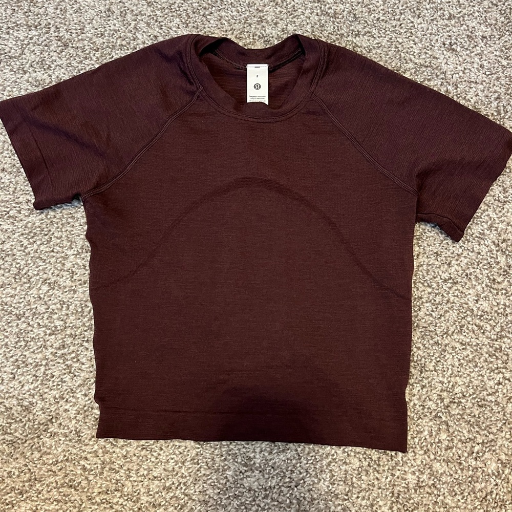Lululemon cropped swiftly tech tee 2.0